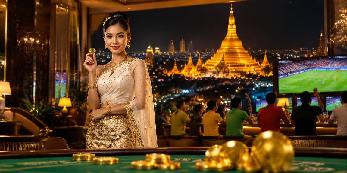 ရန်ကုန်မြို့ရှိ ရွှေနန်းတော်ကြီးနောက်ခံ တိုက်ရိုက်ကာစီနိုကစားနေသည့် ဖုန်းအသုံးပြုသူ